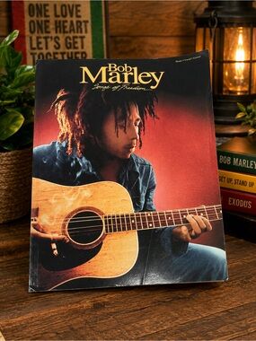 Bob Marley Songs of Freedom Songbook Piano Vocal Guitar 1992 Hal Leonard Book